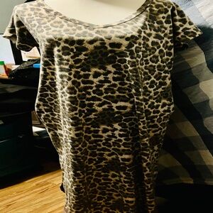 Animal Print Maxi Dress